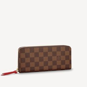 Louis Vuitton CLÉMENCE WALLET in Damier Ebene